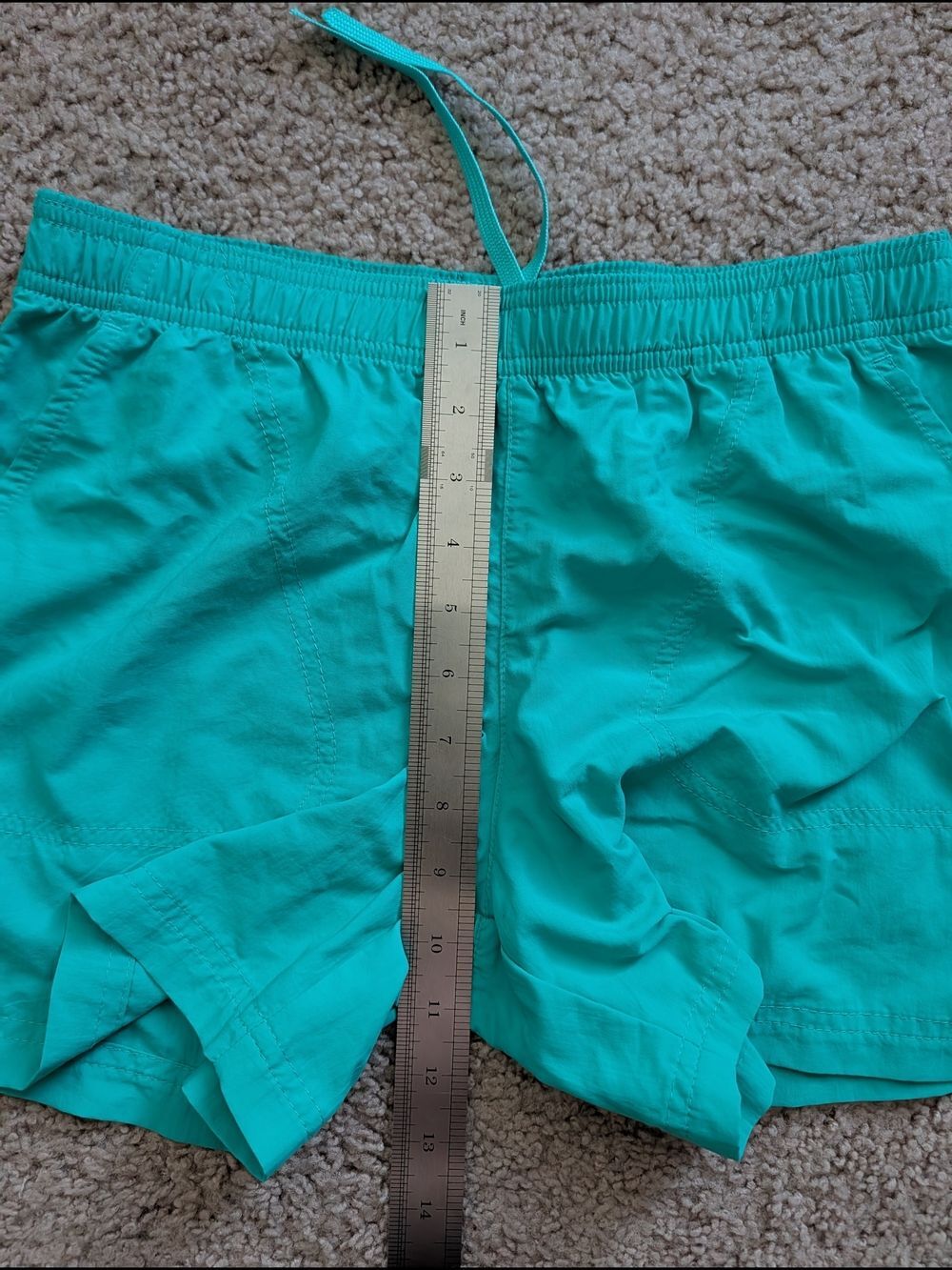 Columbia Womens Green Sandy River Omni-Shade Omni-Shield Hiking Shorts Small - Picture 6 of 9